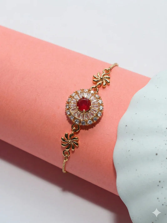 Ruby Bloom Luxe Bracelet