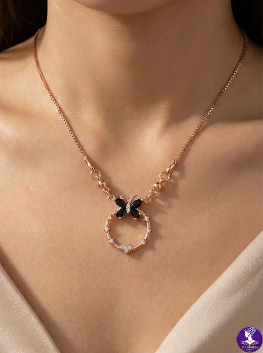 Zivara Butterfly Pendant