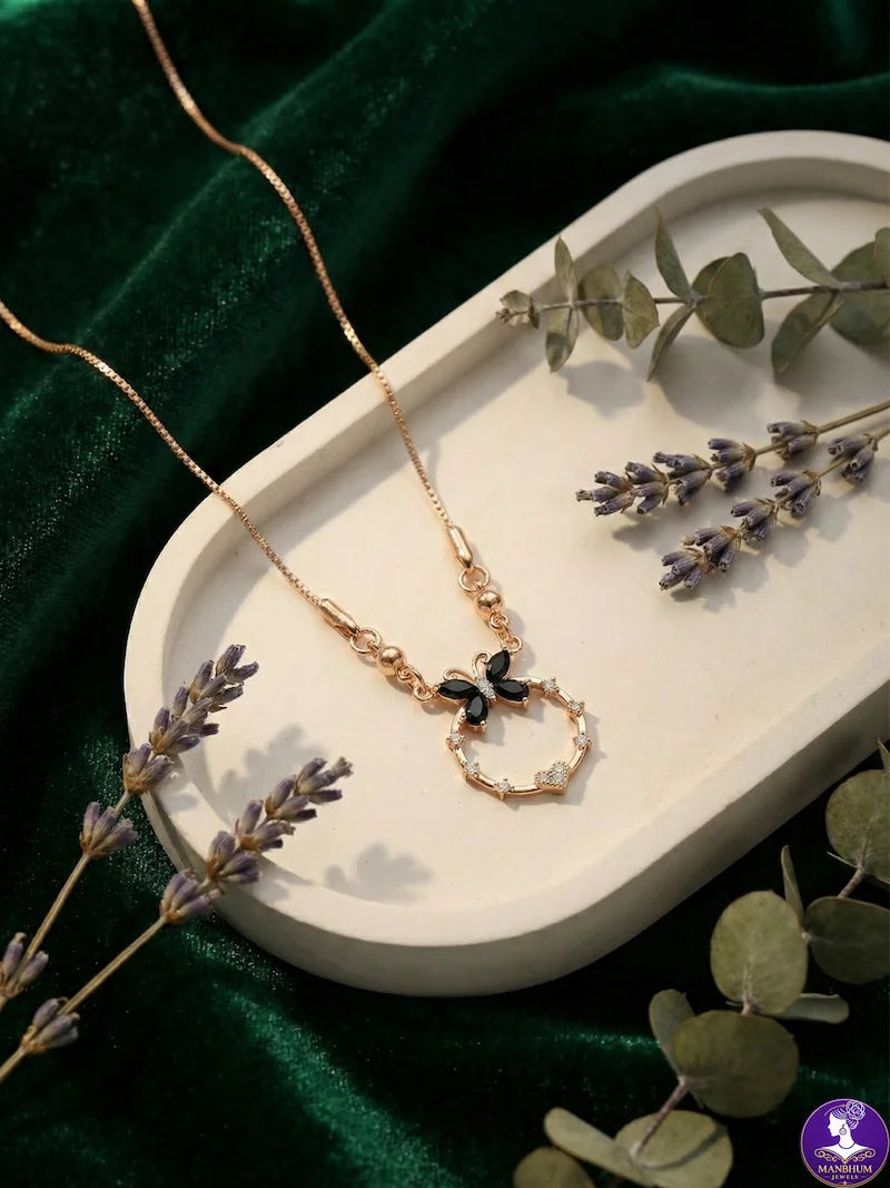 Zivara Butterfly Pendant