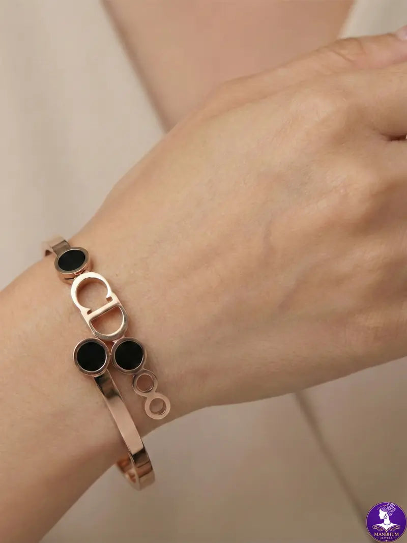 Rosegold Magic Lock Bracelet